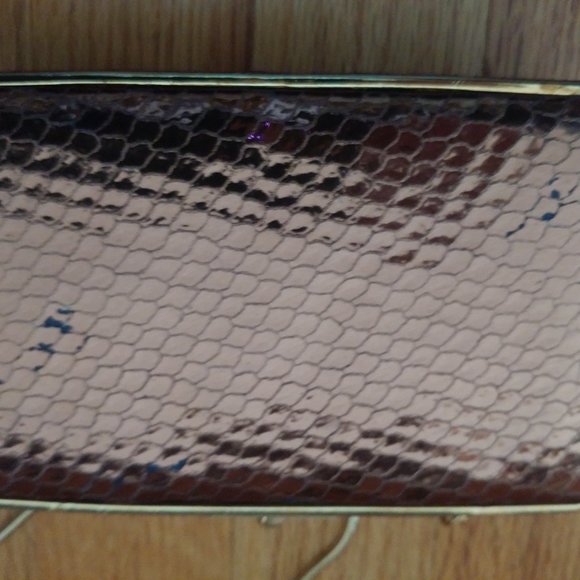 Moo Roo Purse Brown Tycoon Swarovski Crystal Gems - Picture 4 of 6